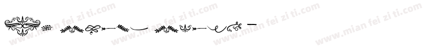 Be Smart Swash字体转换